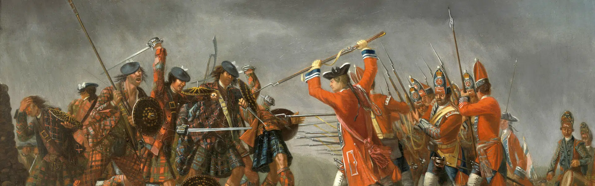 Slaget vid Culloden år 1746