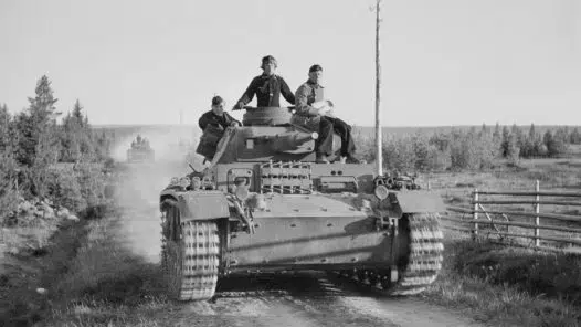 Tyska tanks vid Vasonvaara