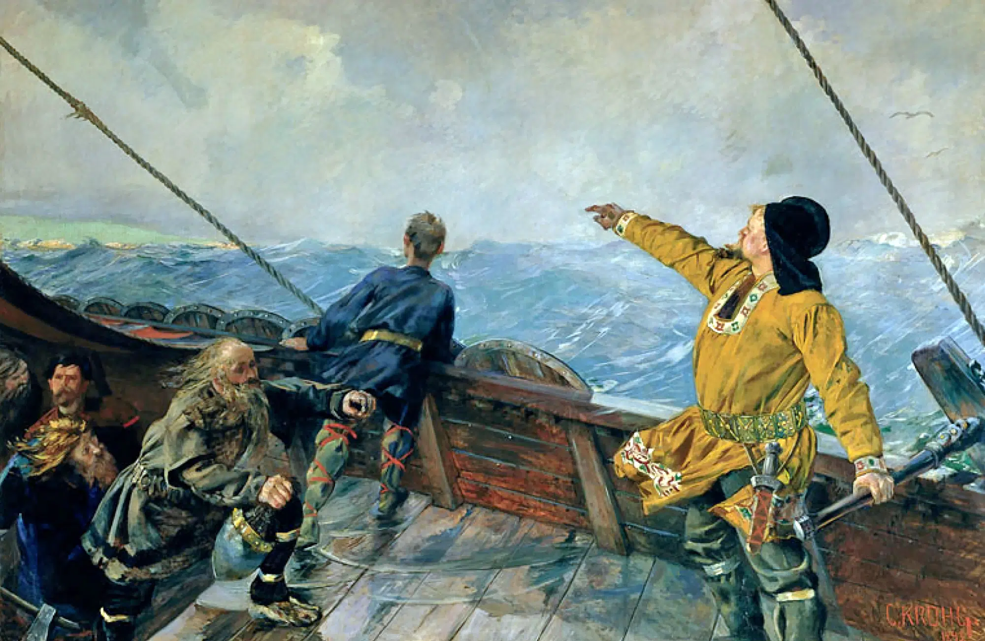 Leif Eriksson upptäcker Amerika