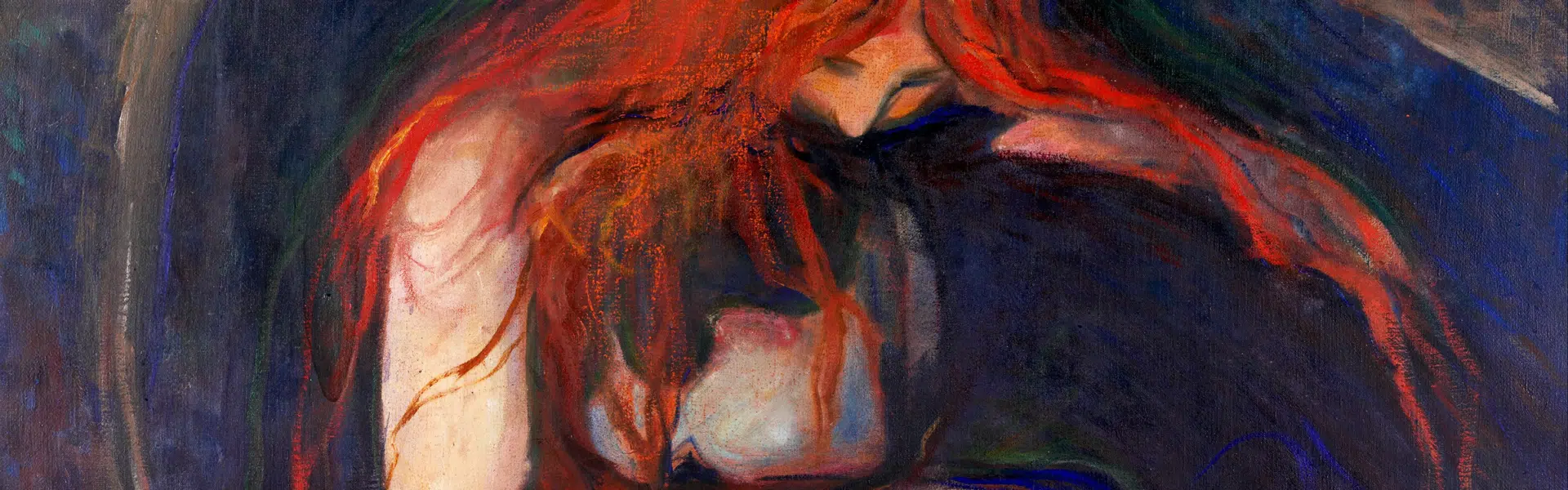 Vampyren av Edward Munch