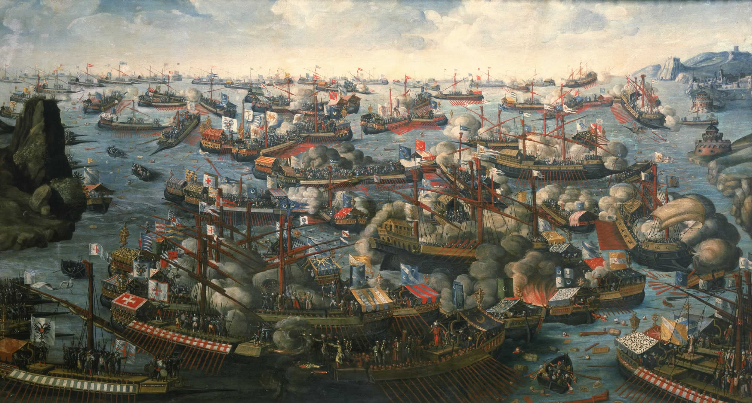 Slaget vid Lepanto år 1571