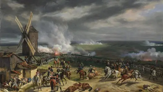 Slaget vid Valmy, September 20, 1792 av Horace Vernet - The National Gallery