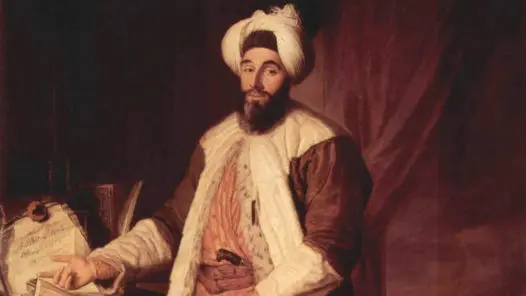 Mehmed Sadi Efendi som ambassadör i Paris 1742, av Joseph Aved, Musée de Versailles