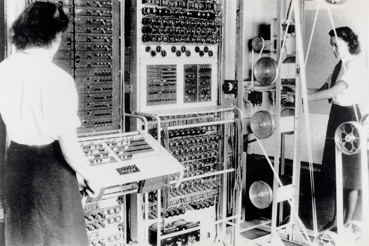 Colossus vid Bletchley Park
