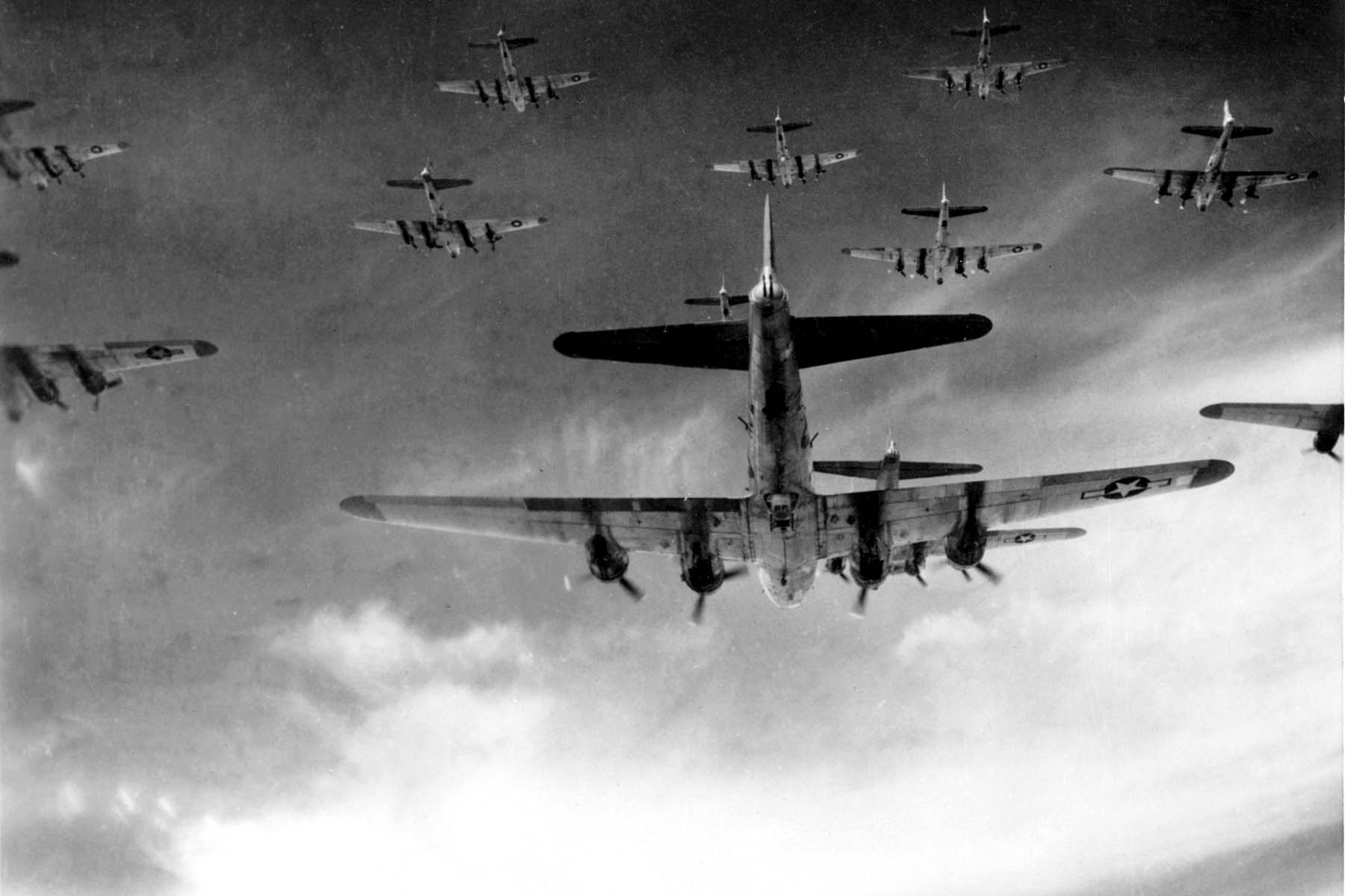 Boeing B17 flygande fästningar