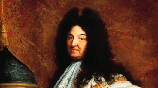 Kung Ludvig XIV med peruk