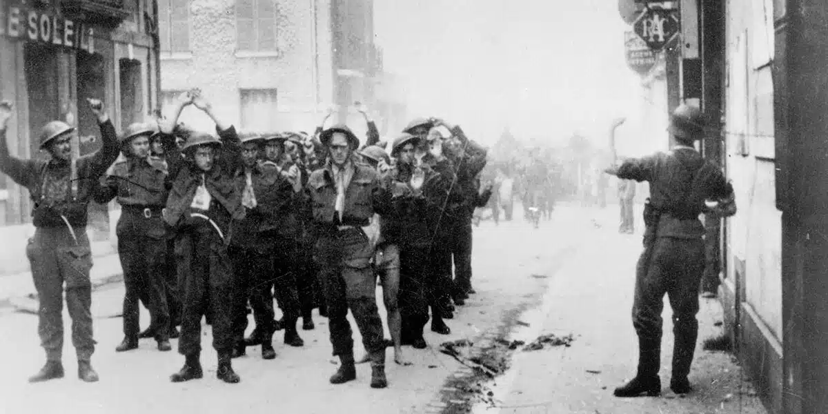 Kanadensiska krigsfångar vid Dieppe