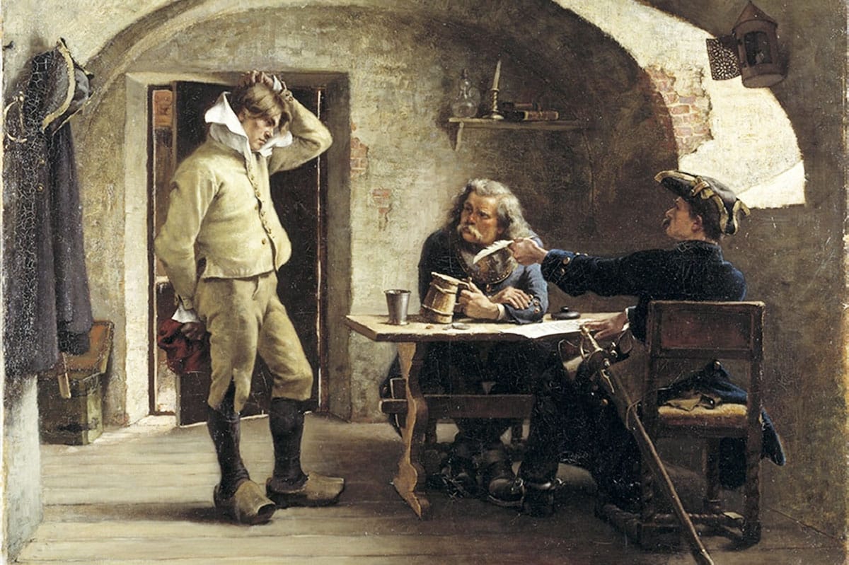 Värvade soldater Historia Nu podd