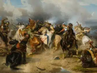 Gustav II Adolfs död vid Slaget vid Lützen 1632