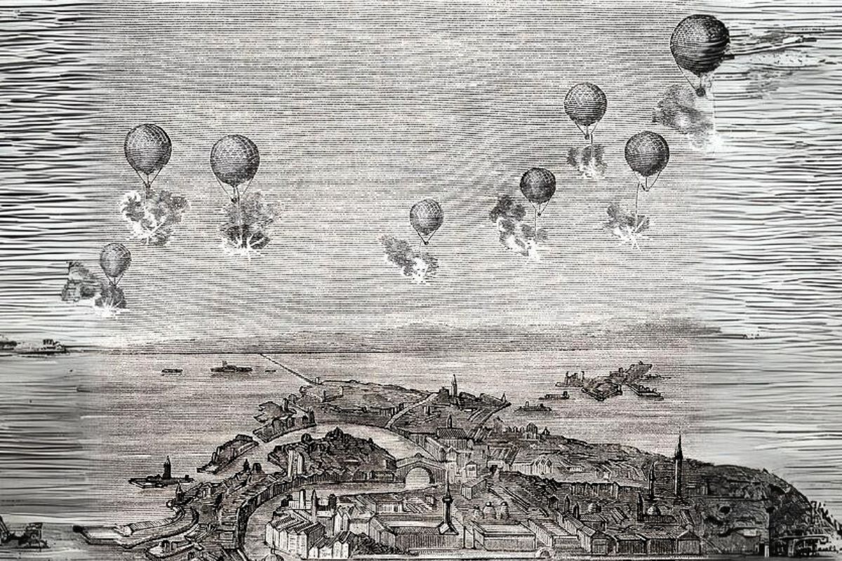 Första ballongattacken i Militärhistoriepodden