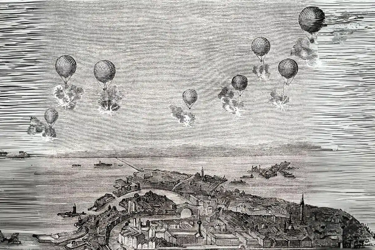 Första ballongattacken i Militärhistoriepodden