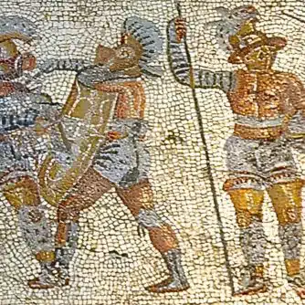 Gladiatorspelen i Romarriket